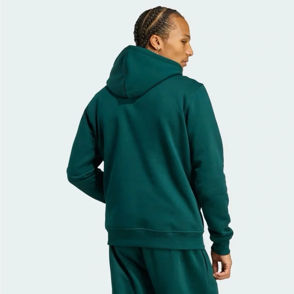 Adidas Originals Legacy Teal Fleece Pullover Hoodie XL Men's Logo Hooded